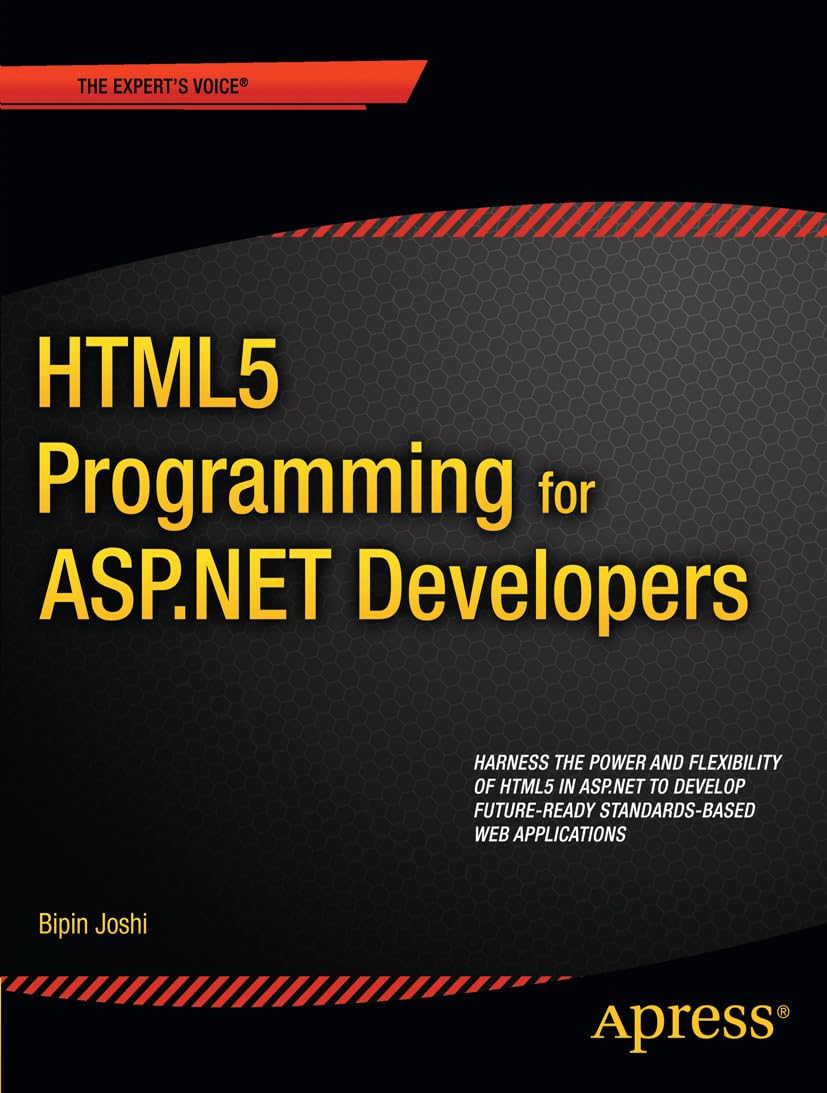 HTML5 Programming for ASP.NET Developers (Expert's Voice in .NET),Used