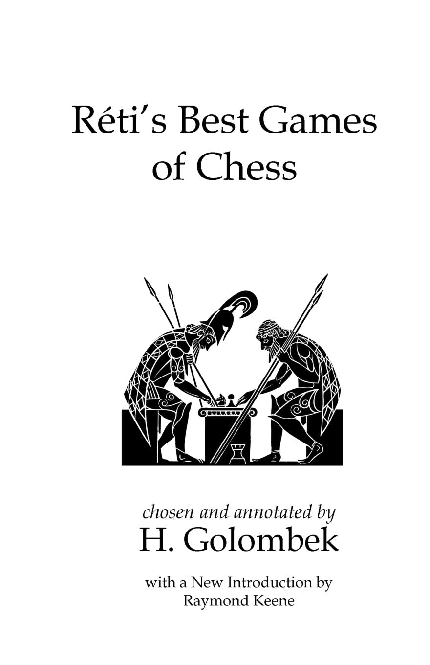 Reti'S Best Games Of Chess,Used