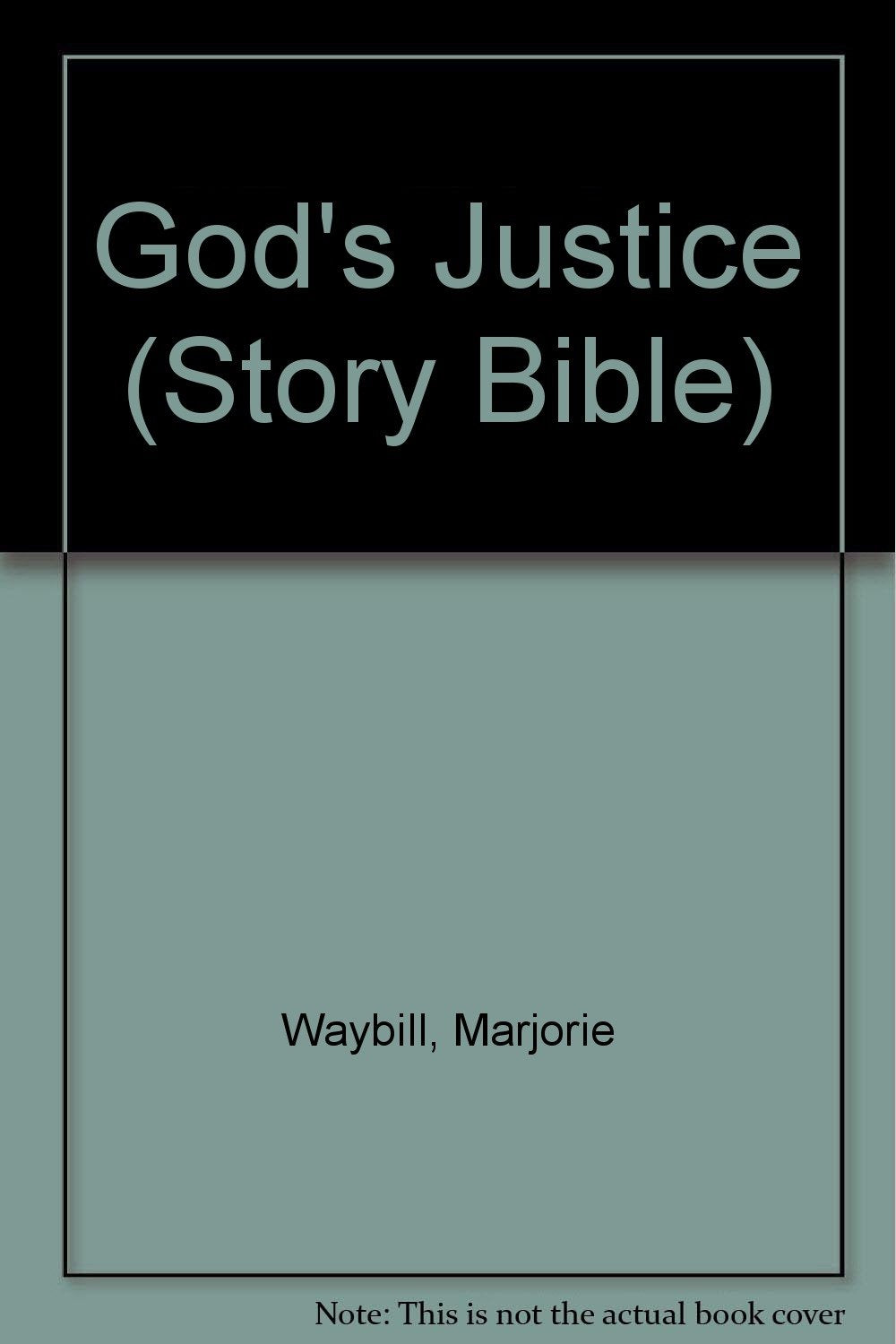 God's Justice: Activity Book (Story Bible Activity Series: No.6),Used