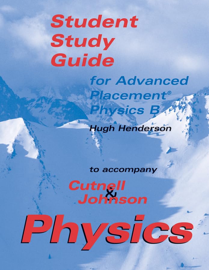 Physics: AP Student Study Guide,Used