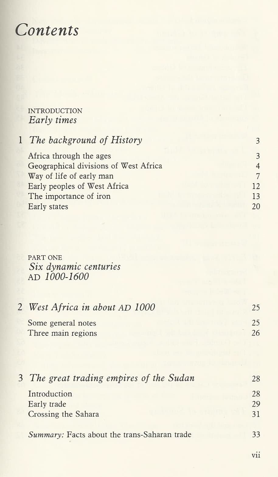 A History Of West Africa, 10001800,New