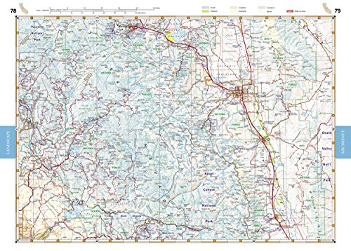 Benchmark California Road & Recreation Atlas,New