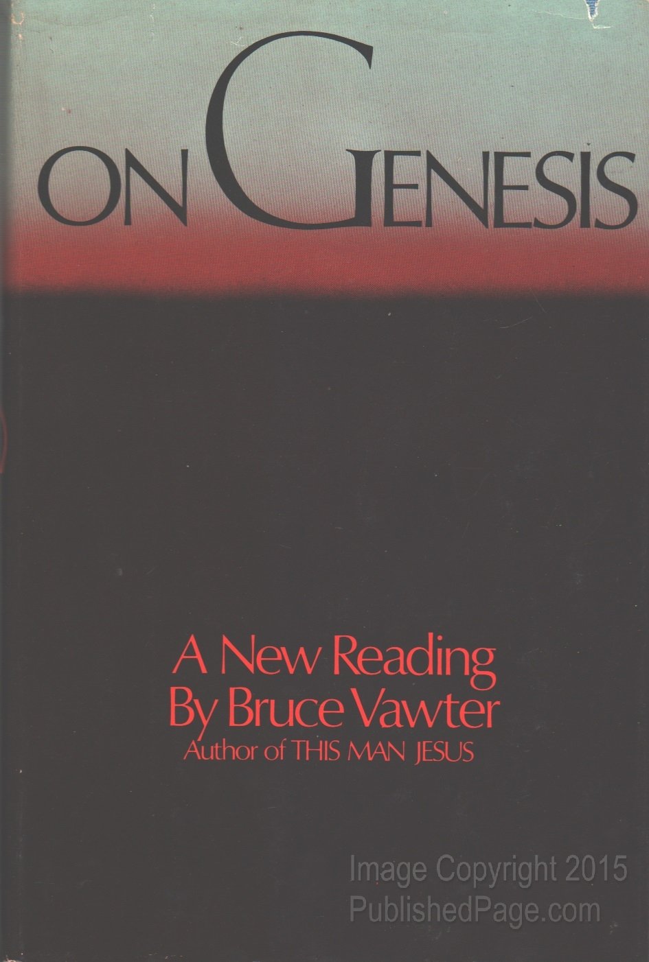 On Genesis: A New Reading,Used