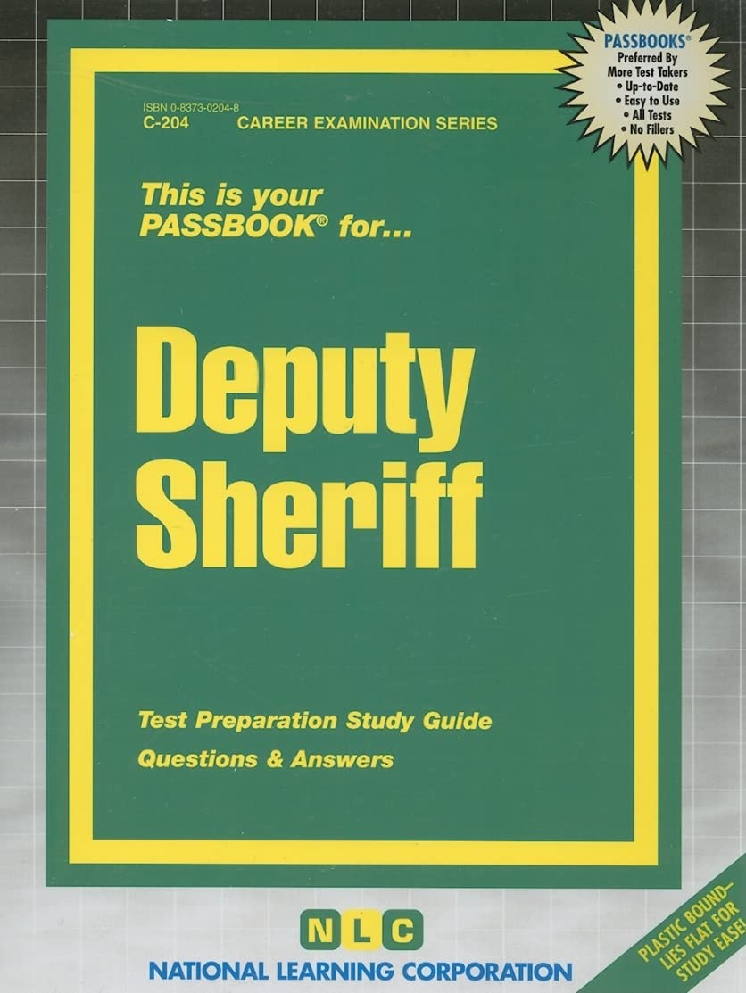 Deputy Sheriff(Passbooks) (Career Examination Series),New