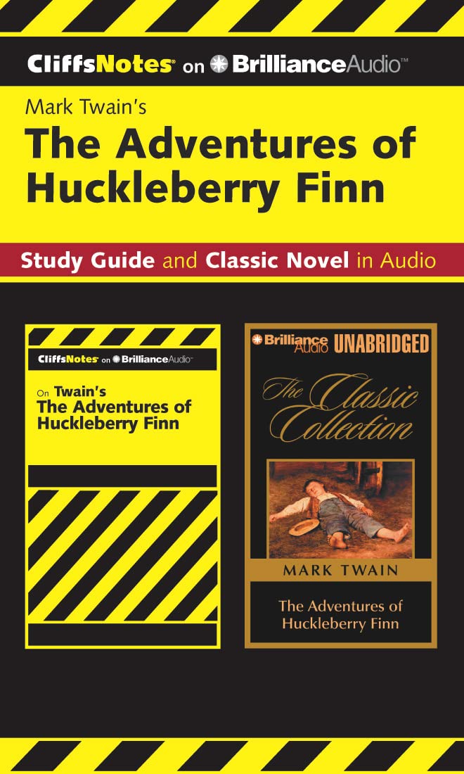 The Adventures Of Huckleberry Finn Cliffsnotes Collection,Used