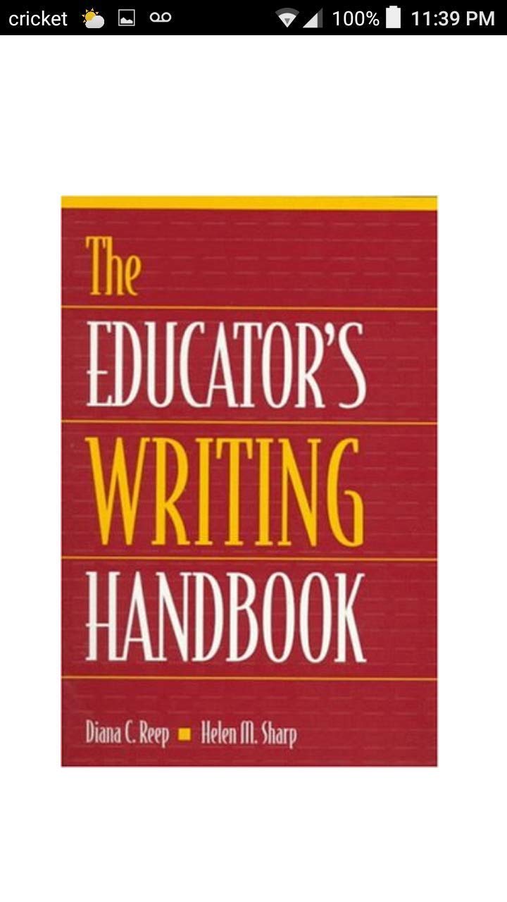 The Educator's Writing Handbook,Used