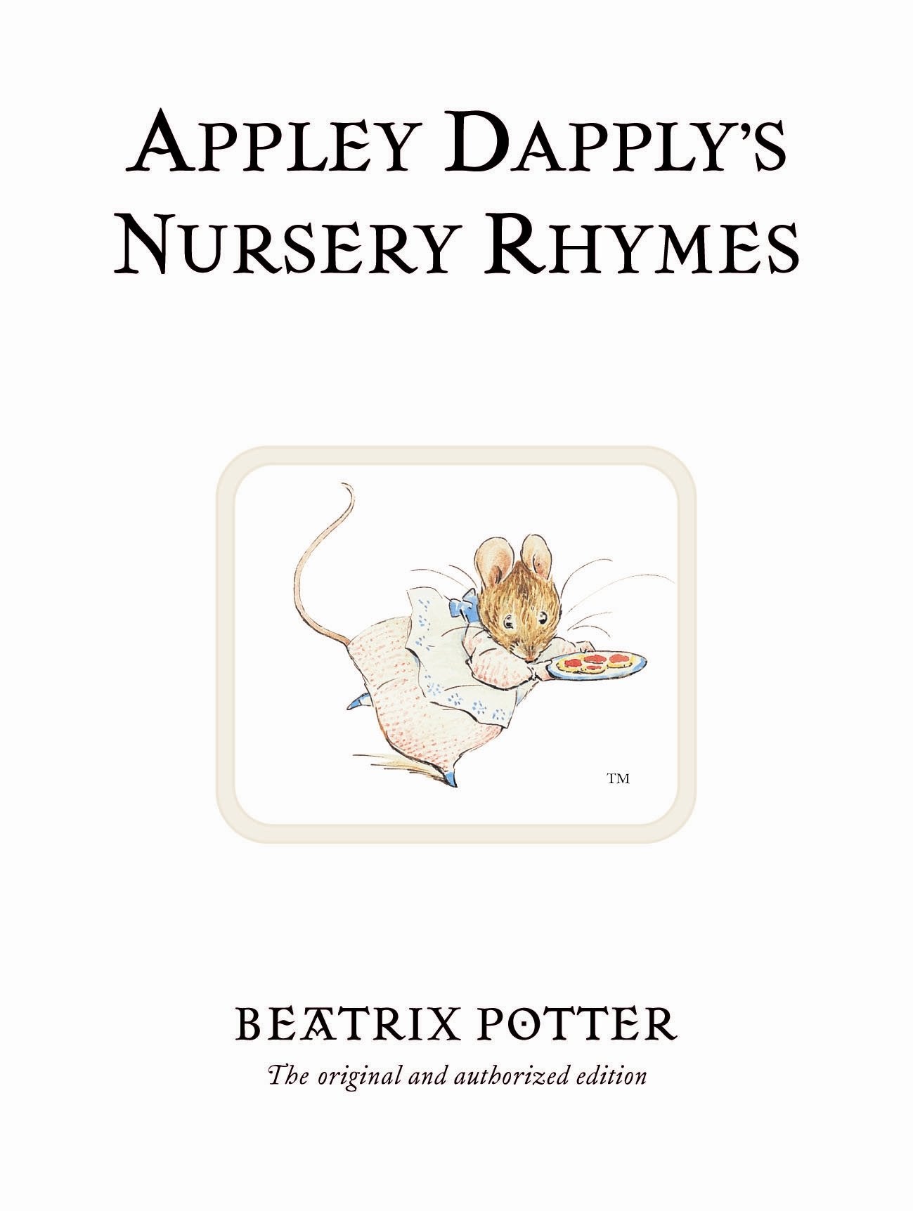 Appley Dapply's Nursery Rhymes (Peter Rabbit),Used