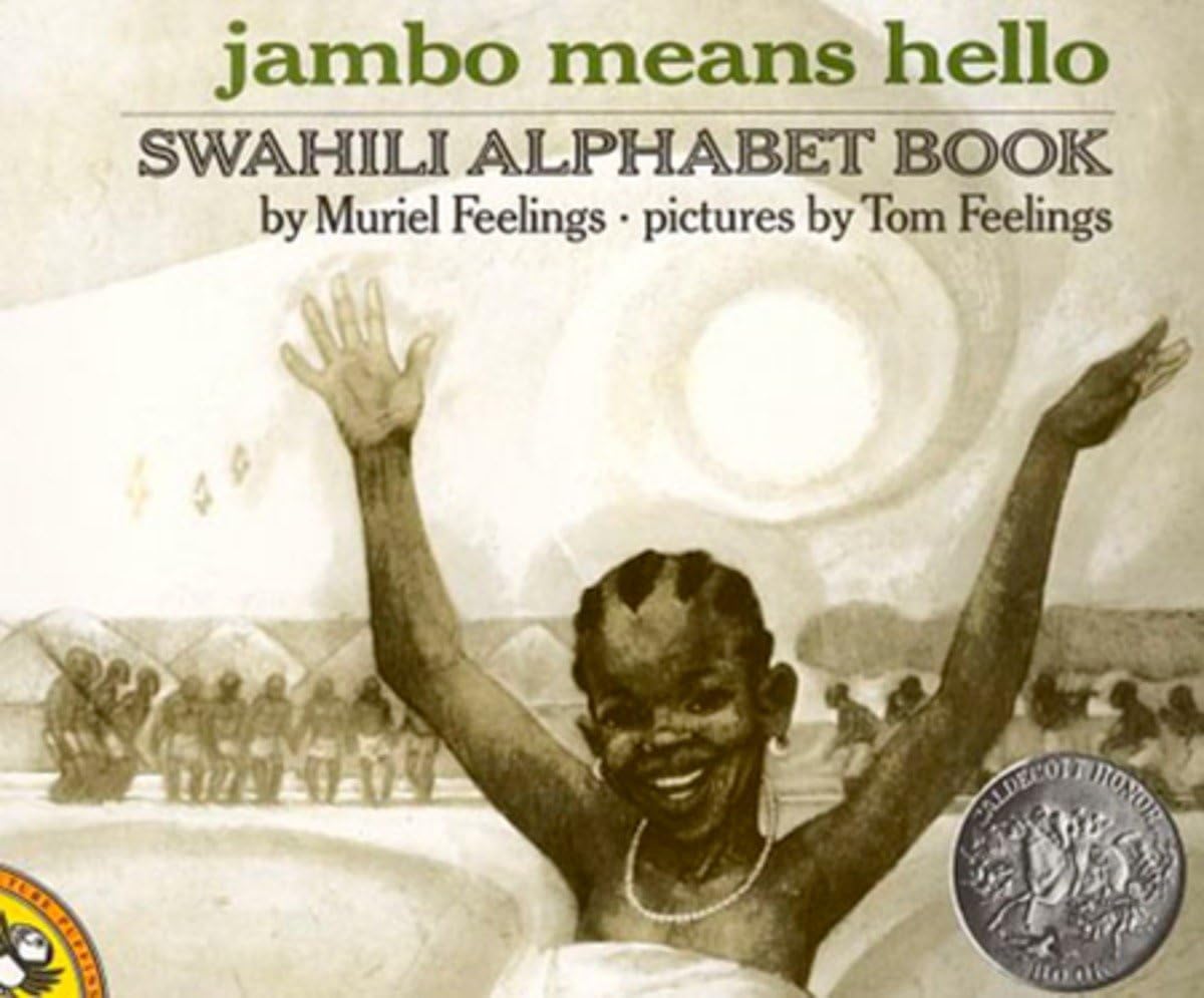 Jambo Means Hello: Swahili Alphabet Book (Picture Puffin Books),Used