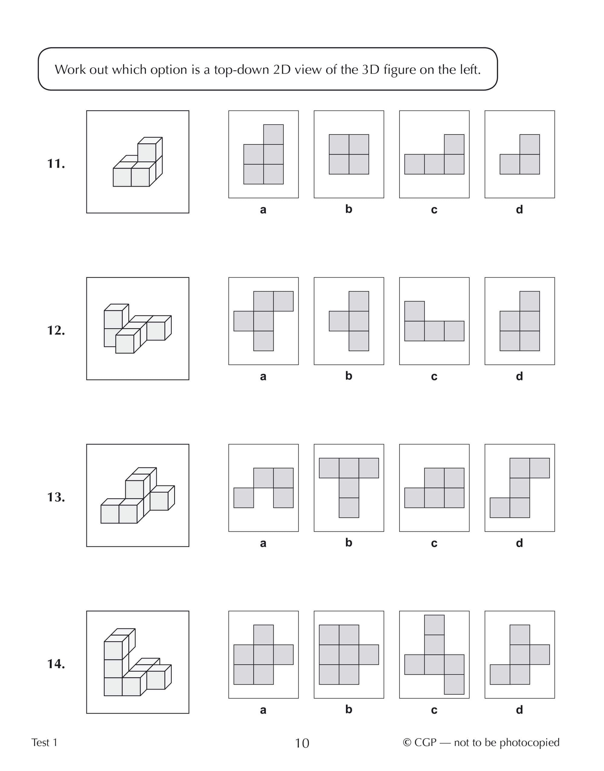 New 11+ CEM 10Minute Tests: NonVerbal Reasoning Ages 910 (with Online Edition) (CGP 11+ CEM),Used
