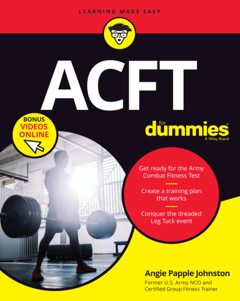 ACFT Army Combat Fitness Test For Dummies: Book + Online Videos: Book + Online Videos (For Dummies (Career/Education)),Used