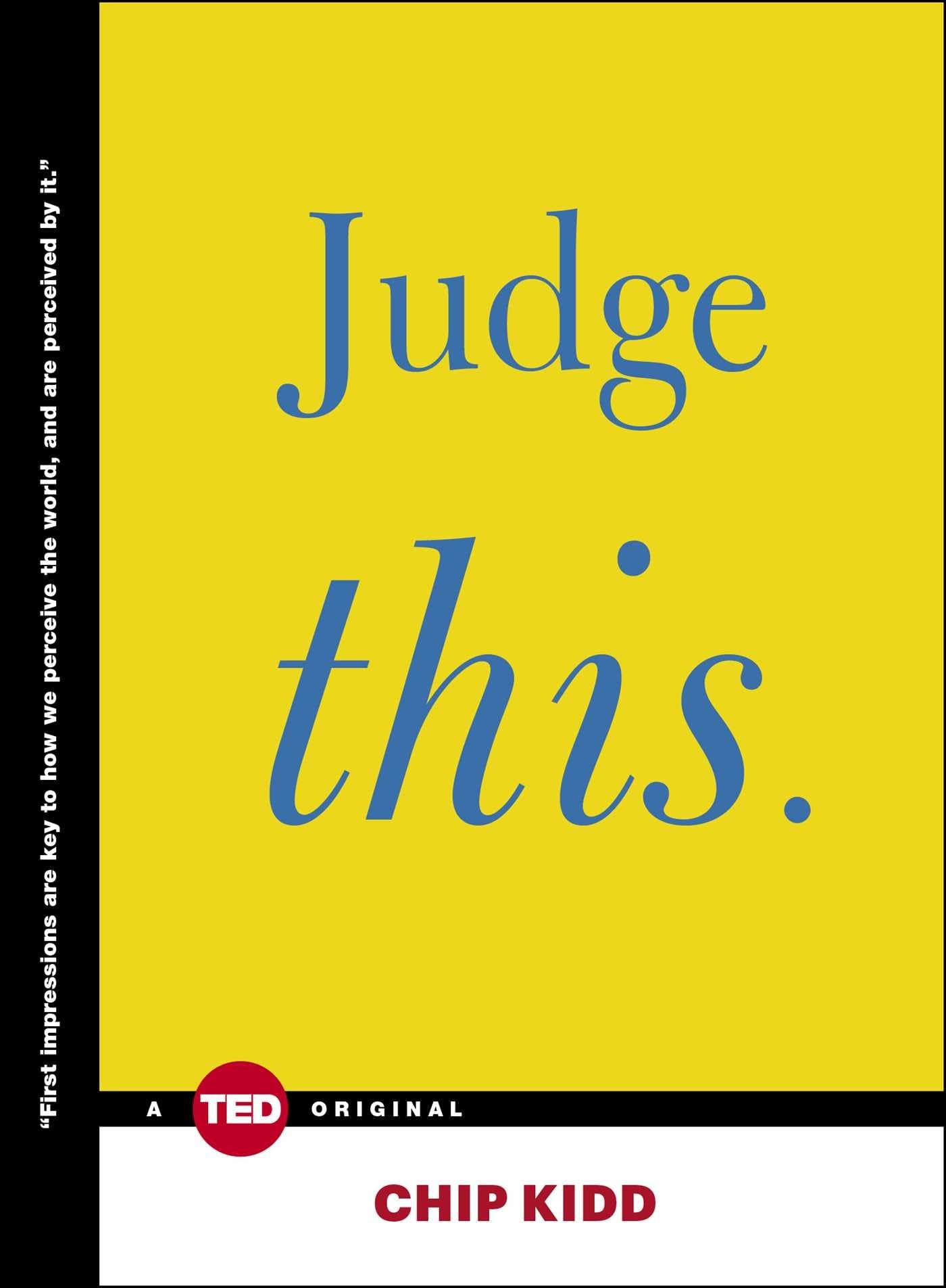 Judge This (TED Books),New