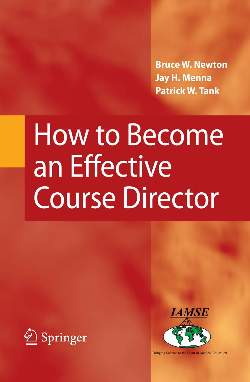 How To Become An Effective Course Director,New