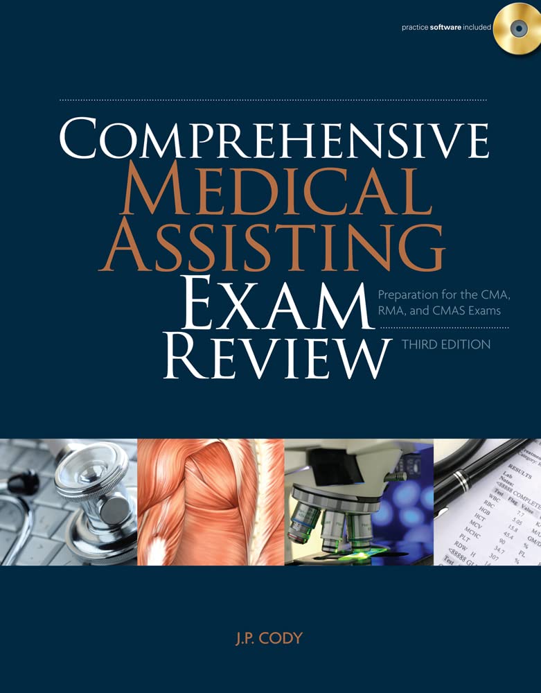 Comprehensive Medical Assisting Exam Review: Preparation For The Cma, Rma And Cmas Exams (Prepare Your Students For Certificatio,Used