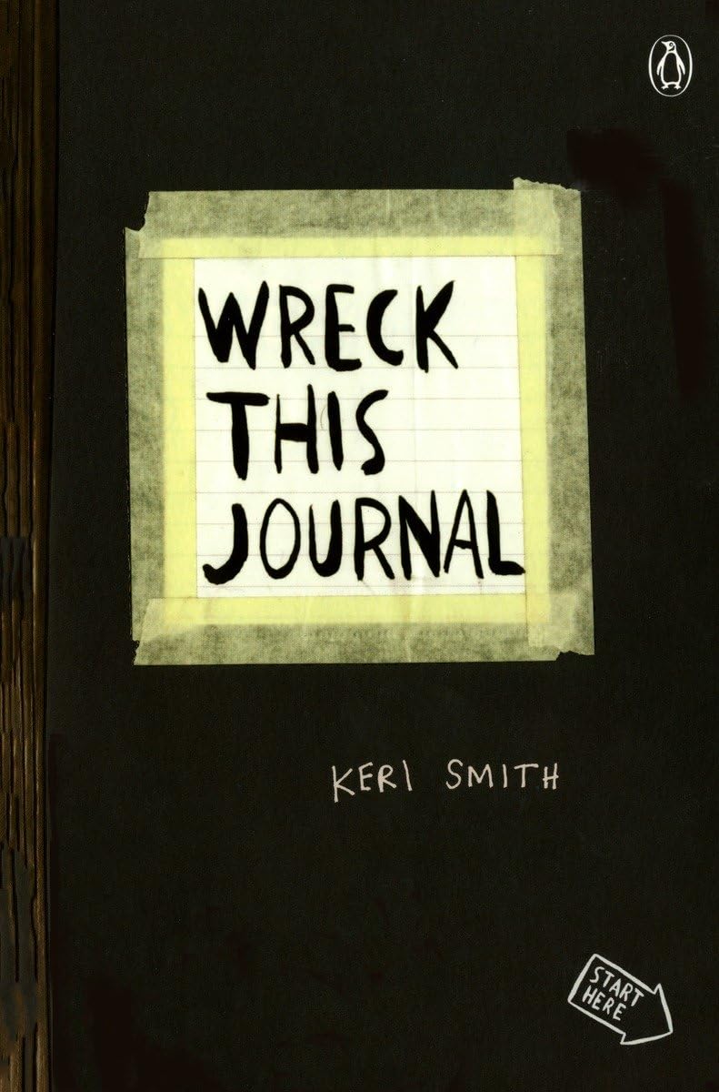 Wreck This Journal (Black) Expanded Edition,Used