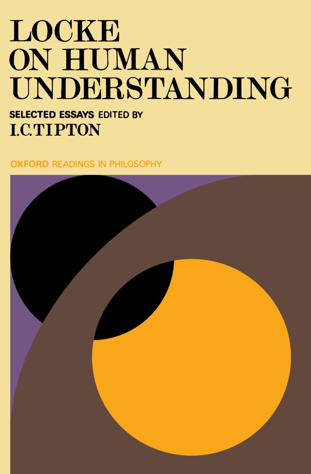 Locke On Human Understanding (Oxford Readings In Philosophy),Used