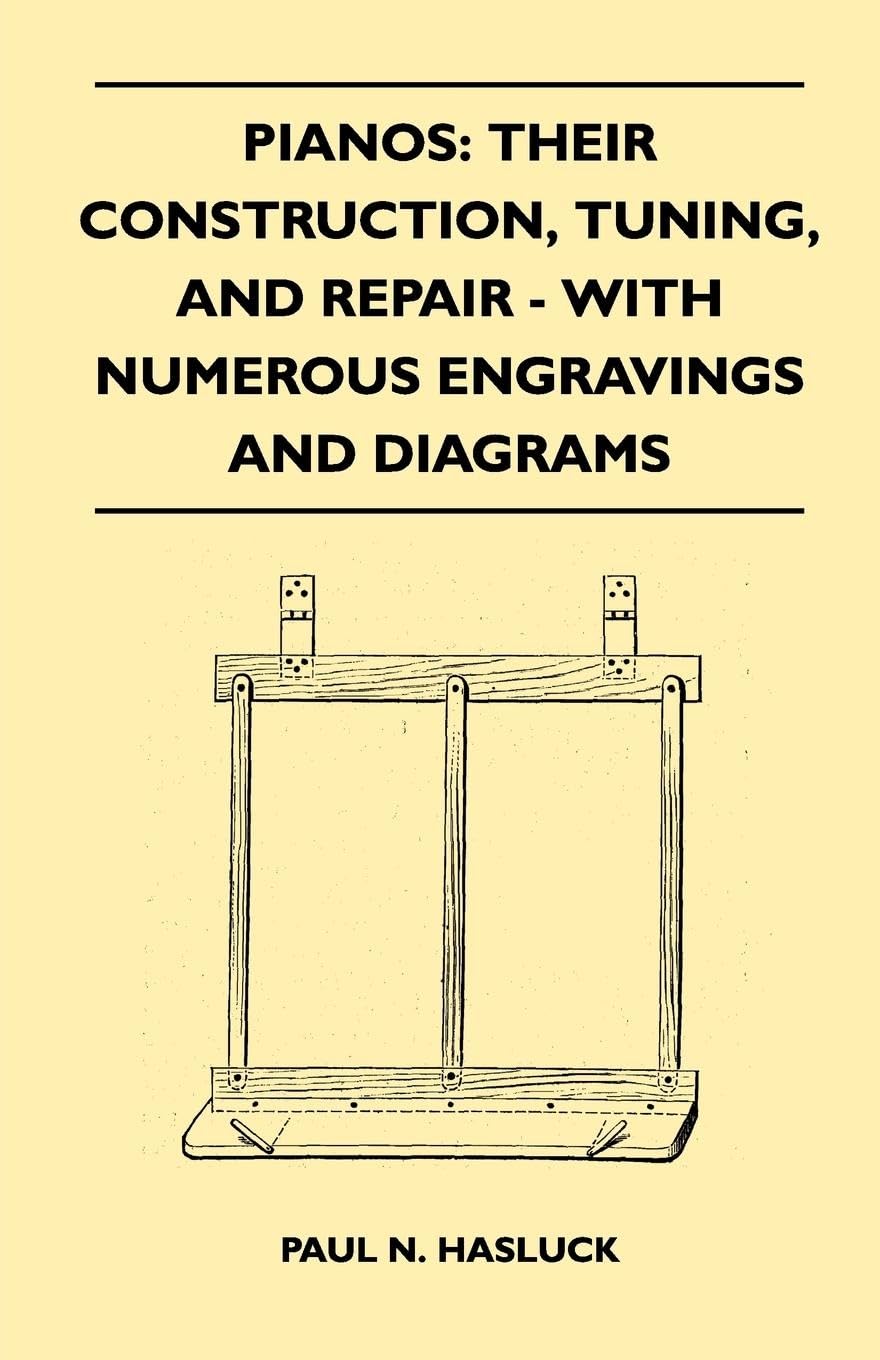 Pianos: Their Construction, Tuning, And Repair  With Numerous Engravings And Diagrams,Used