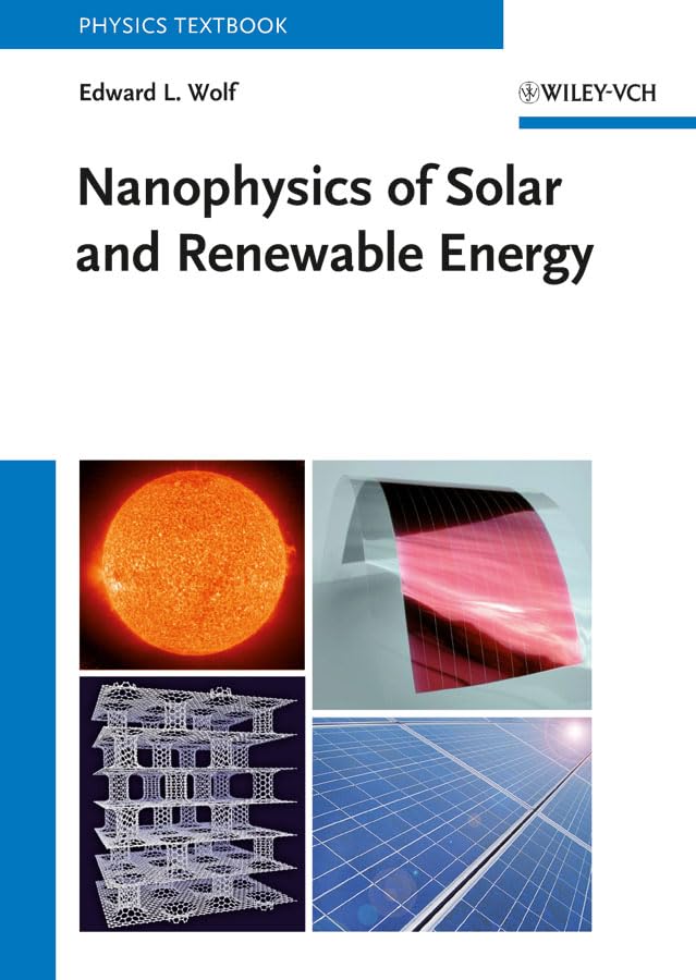 Nanophysics Of Solar And Renewable Energy,Used