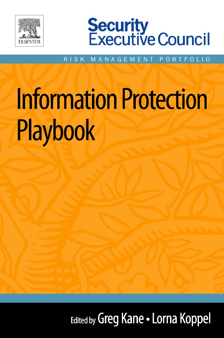 Information Protection Playbook (Risk Management Portfolio),Used