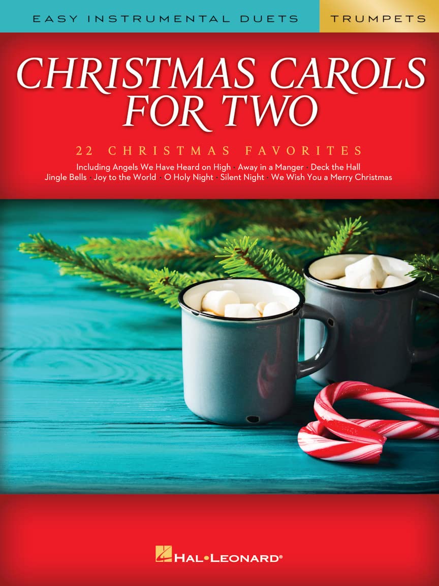 Christmas Carols for Two Trumpets: Easy Instrumental Duets,New