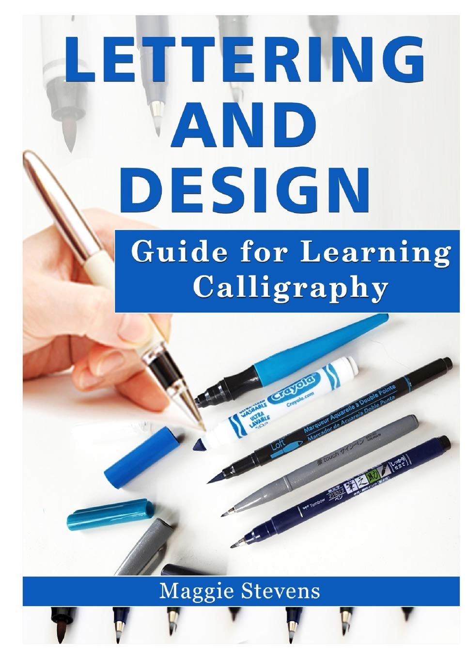 Lettering and Design Guide for Learning Calligraphy,Used