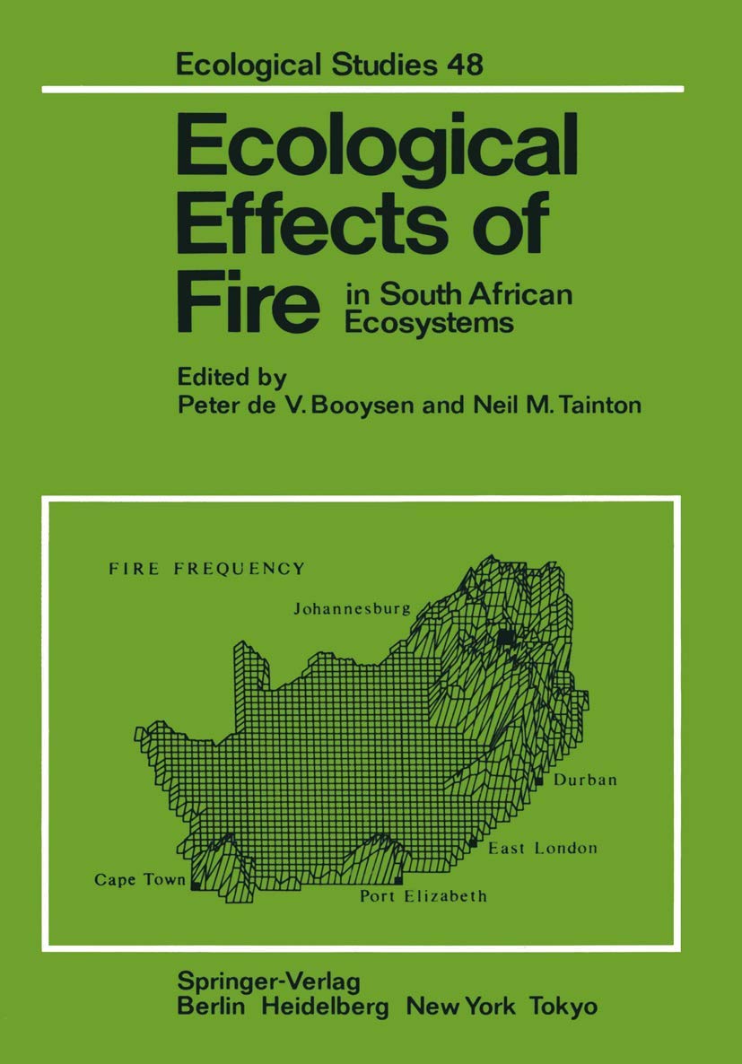 Ecological Effects of Fire in South African Ecosystems (Ecological Studies, 48),Used
