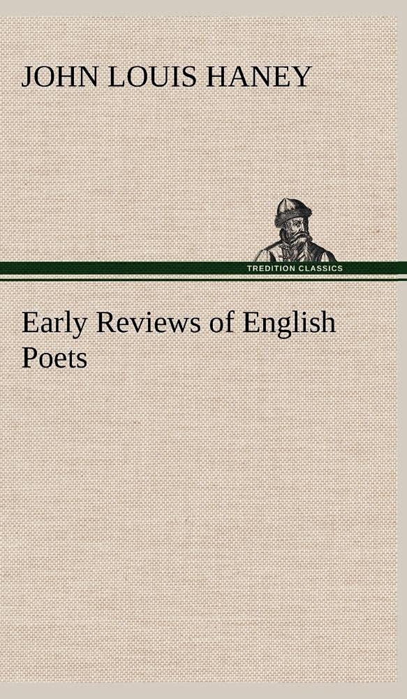 Early Reviews of English Poets,Used