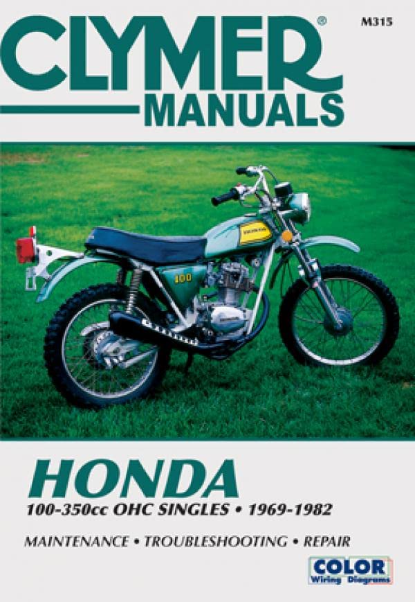 Honda 100350Cc Ohc Singles Motorcycle (19691982) Service Repair Manual