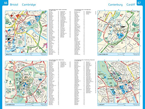 2019 Collins Essential Road Atlas Britain,Used
