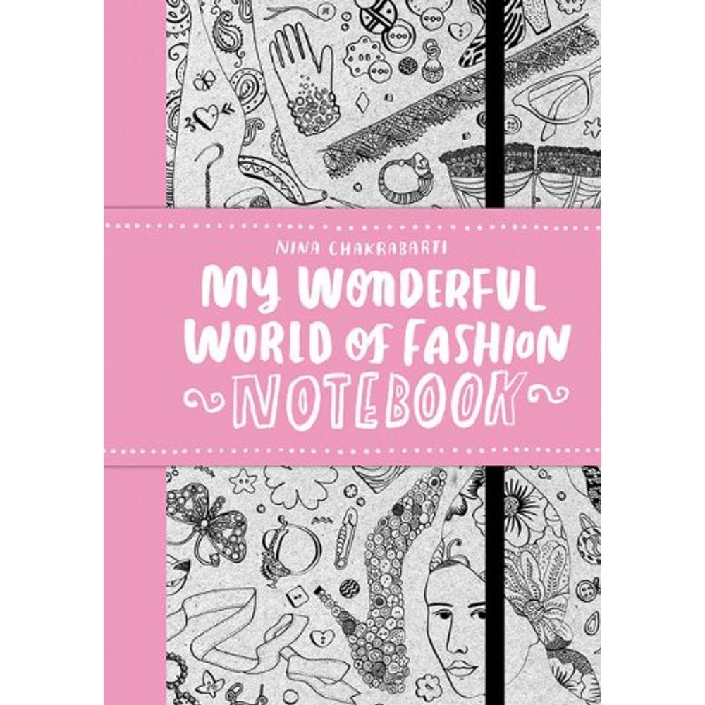 My Wonderful World of Fashion Notebook,Used