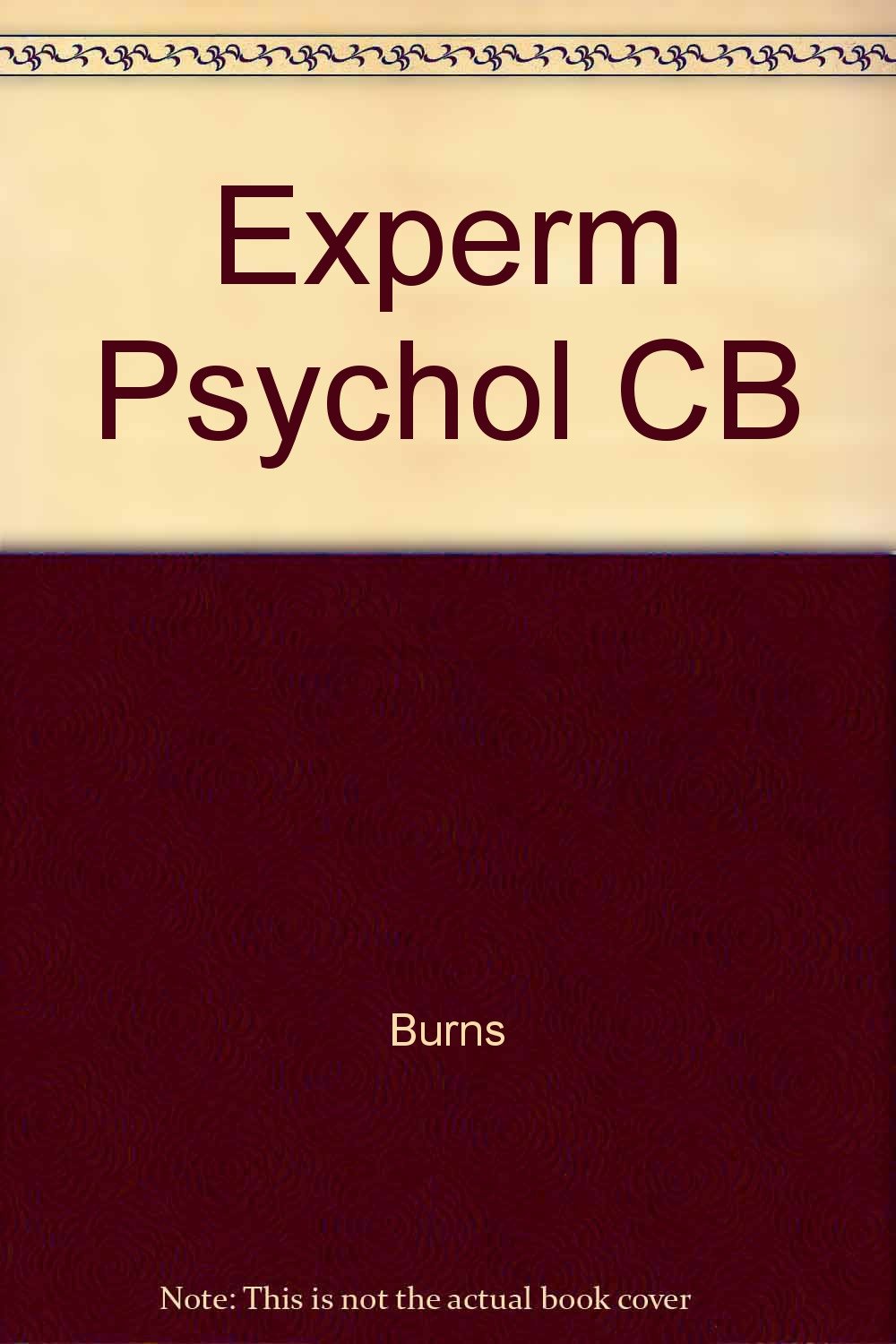 Experimental psychology: Research methods and statistics,Used