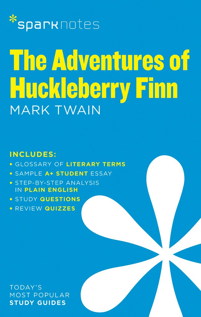 The Adventures of Huckleberry Finn SparkNotes Literature Guide (Volume 12) (SparkNotes Literature Guide Series),Used
