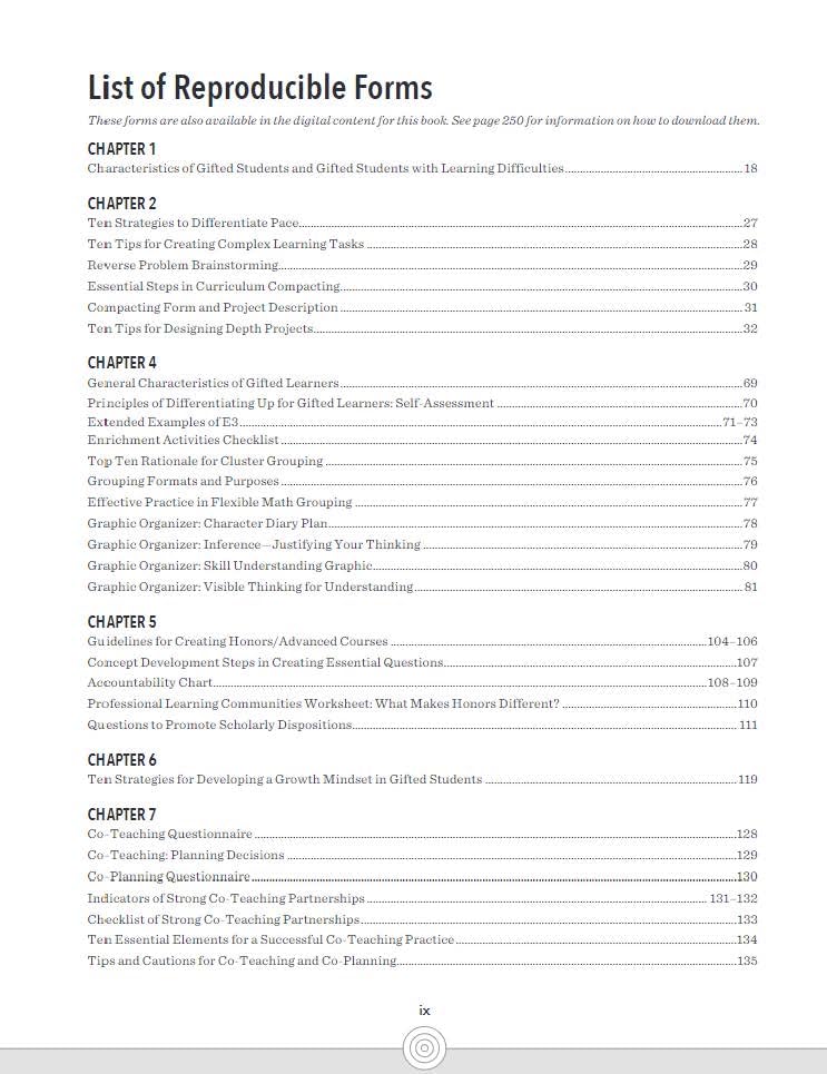 Differentiation for Gifted Learners: Going Beyond the Basics (Free Spirit Professional),Used