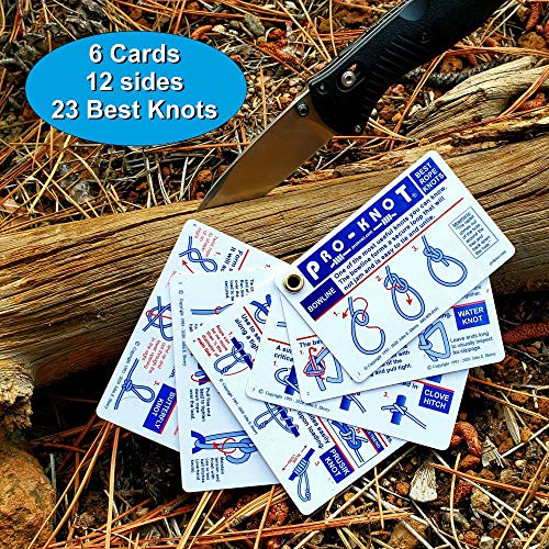 Proknot Outdoor Knots  Portable Waterproof Knot Book,New