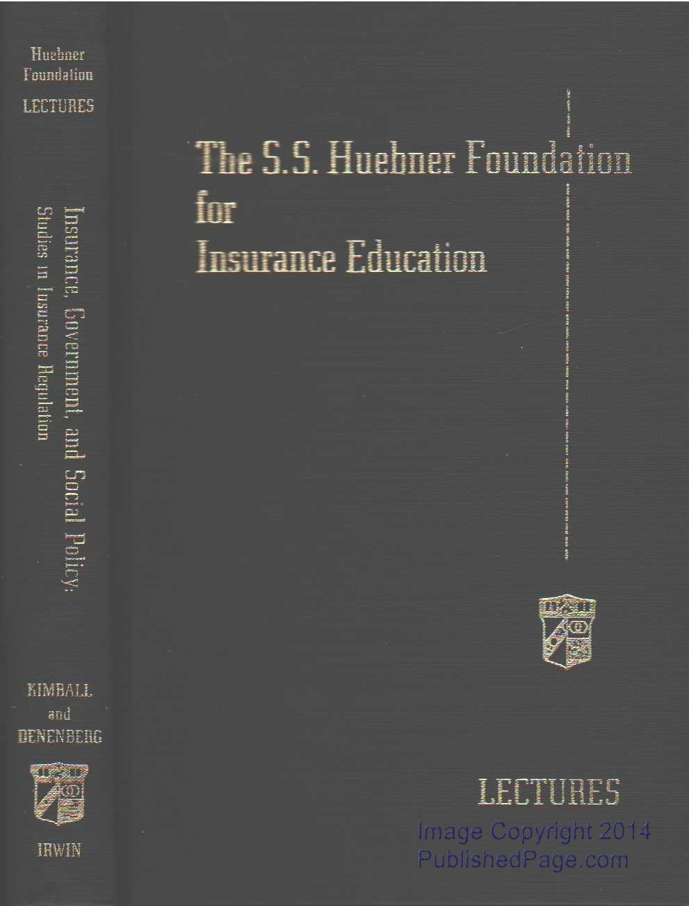 Insurance Government And Social Policy,Used