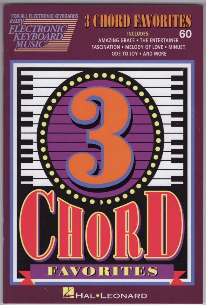3 Chord Favorites (Easy Electronic Keyboard Music),Used