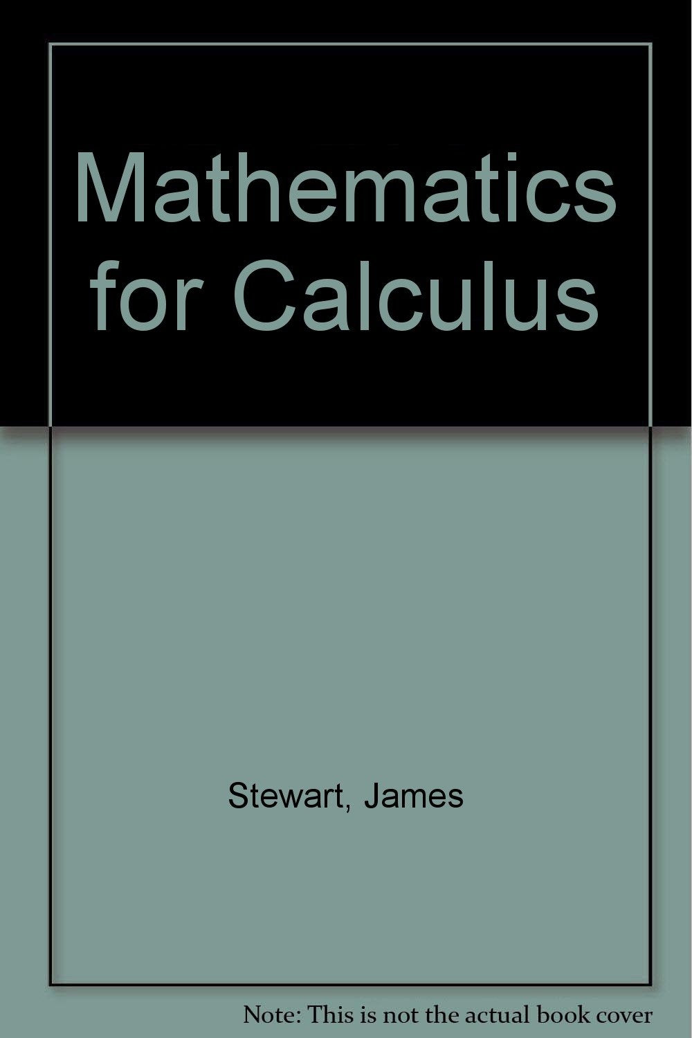 Mathematics for calculus,Used