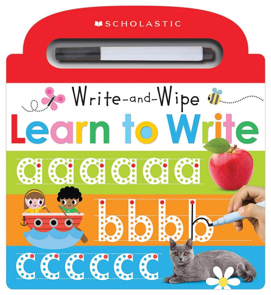 Learn to Write: Scholastic Early Learners (Write and Wipe),New
