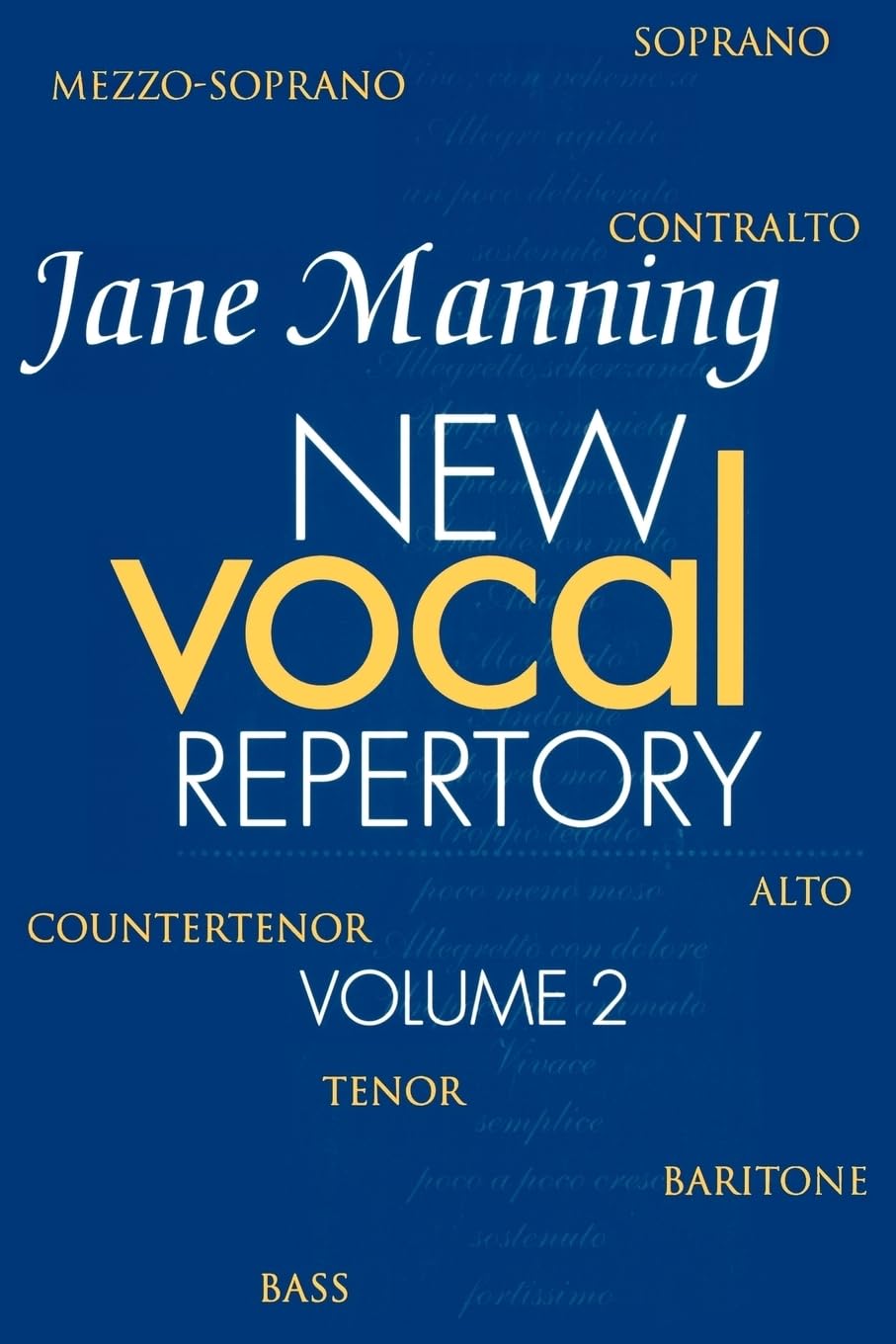 New Vocal Repertory: Volume 2,Used
