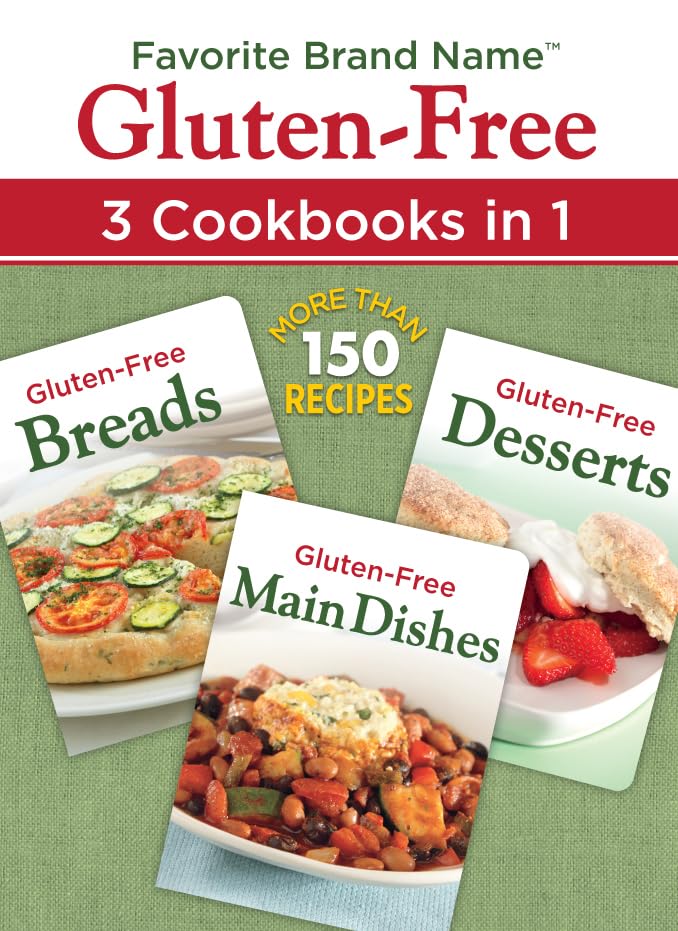 Favorite Brand Name Recipes GlutenFree: 3 Cookbooks in 1: Breads, Main Dishes, Desserts,Used