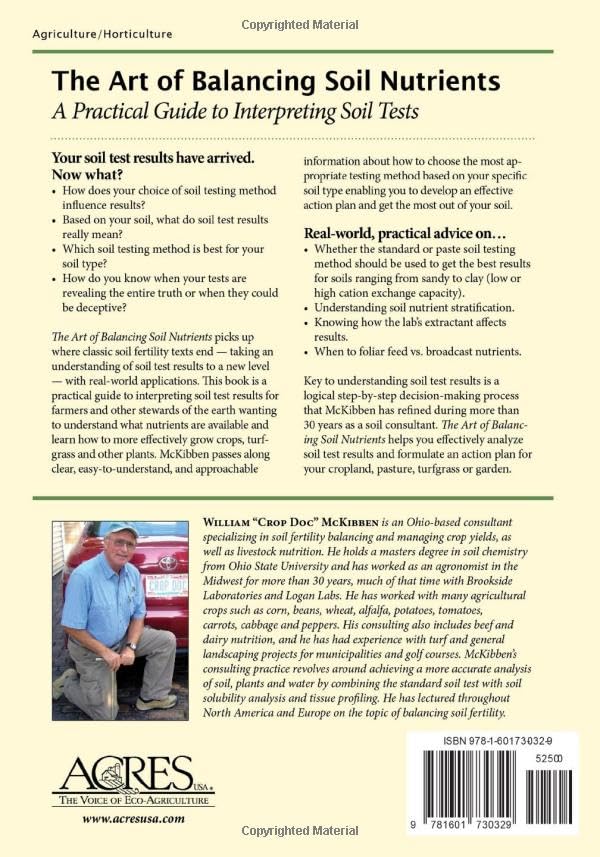 The Art of Balancing Soil Nutrients: A Practical Guide to Interpreting Soil Tests,Used