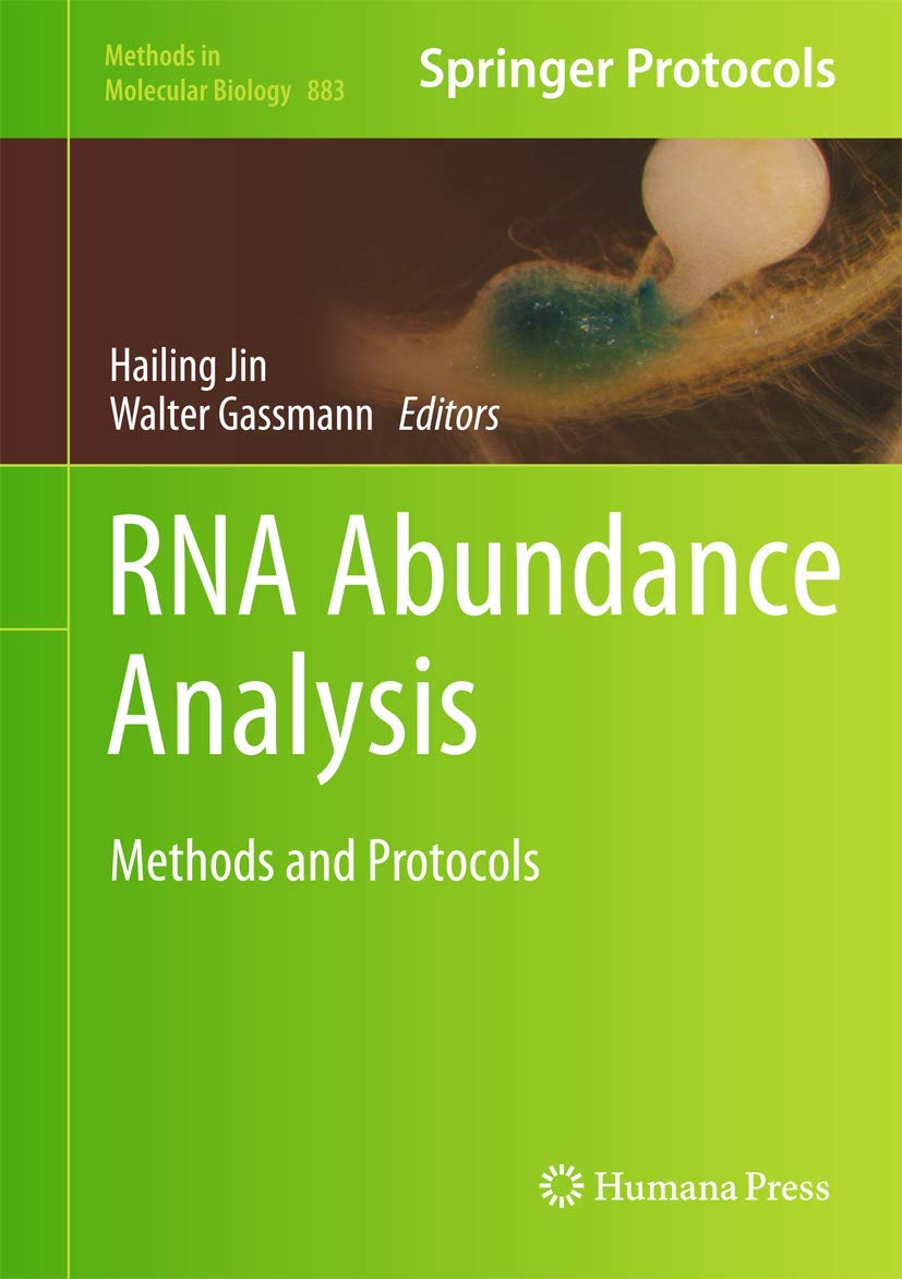 Rna Abundance Analysis: Methods And Protocols (Methods In Molecular Biology, Vol. 883) (Methods In Molecular Biology, 883),Used