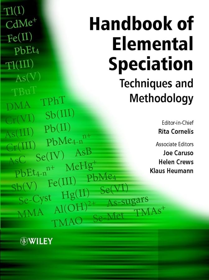 Handbook Of Elemental Speciation: Techniques And Methodology,Used