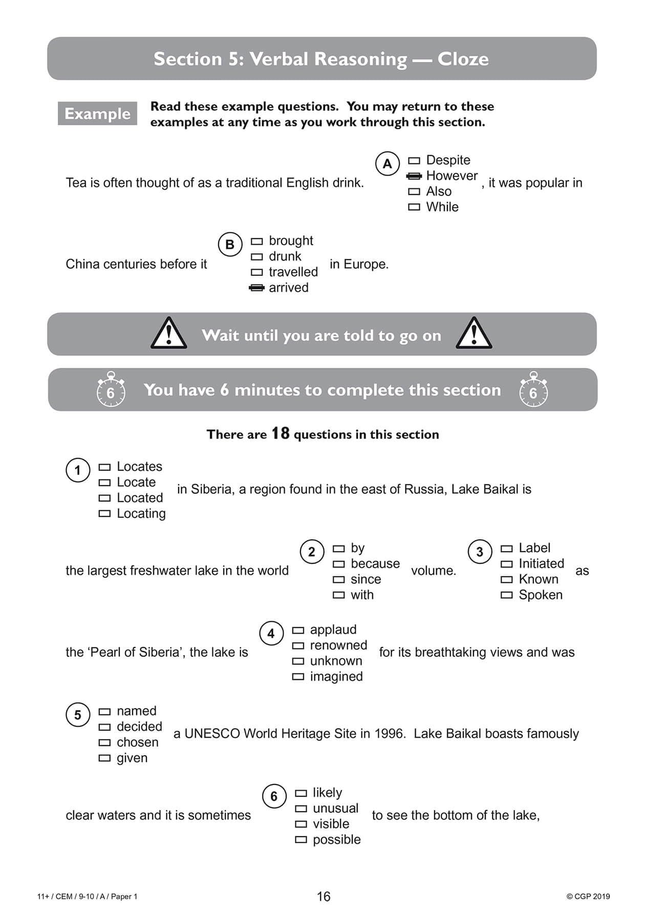 New 11+ CEM Practice Papers Ages 910 (with Parents' Guide & Online Edition) (CGP 11+ CEM),Used