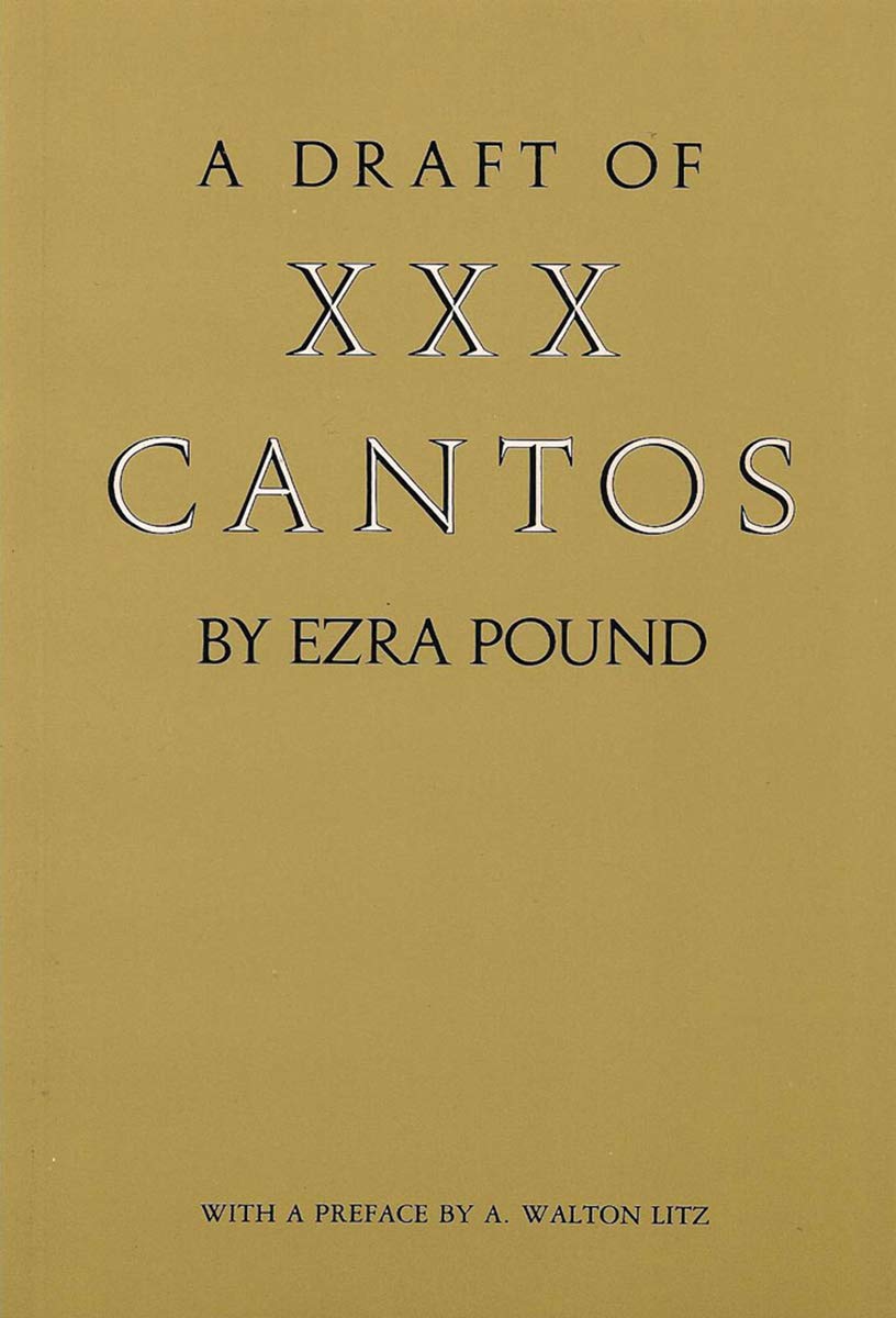 A Draft Of Xxx Cantos (New Directions Paperbook),New