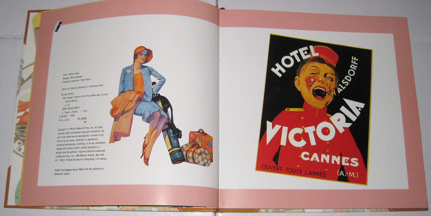 Bon Voyage!: Souvenirs from the Golden Age of Travel (Recollectibles),Used