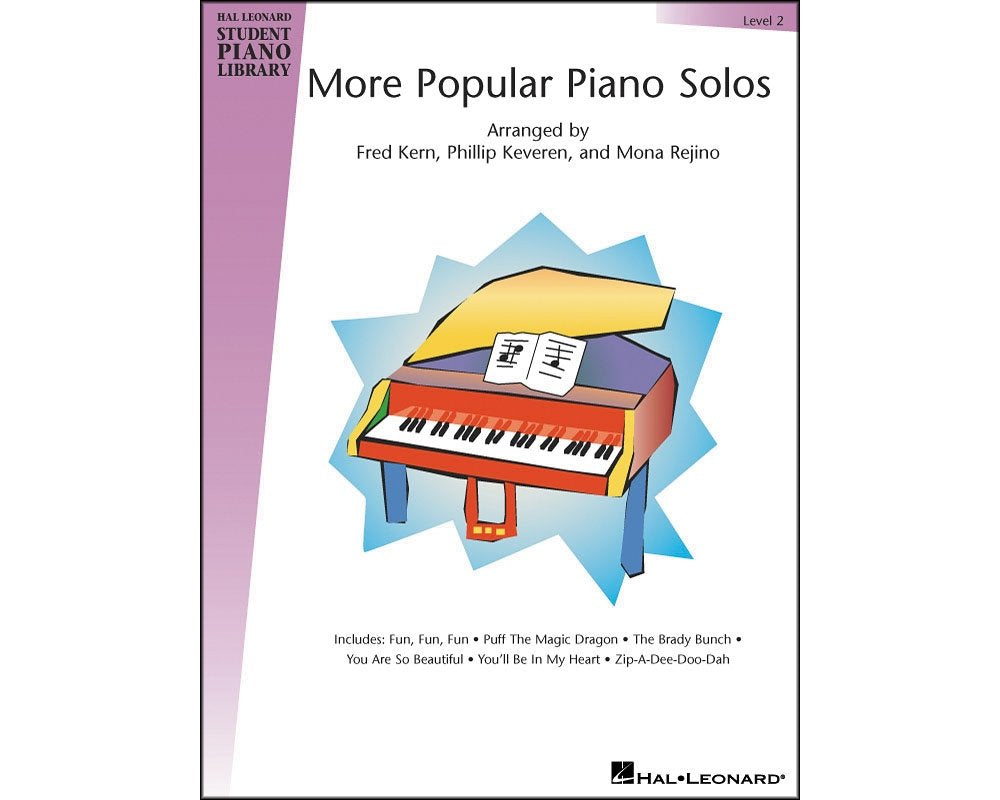 More Popular Piano Solos Level 2: Hal Leonard Student Piano Library,Used