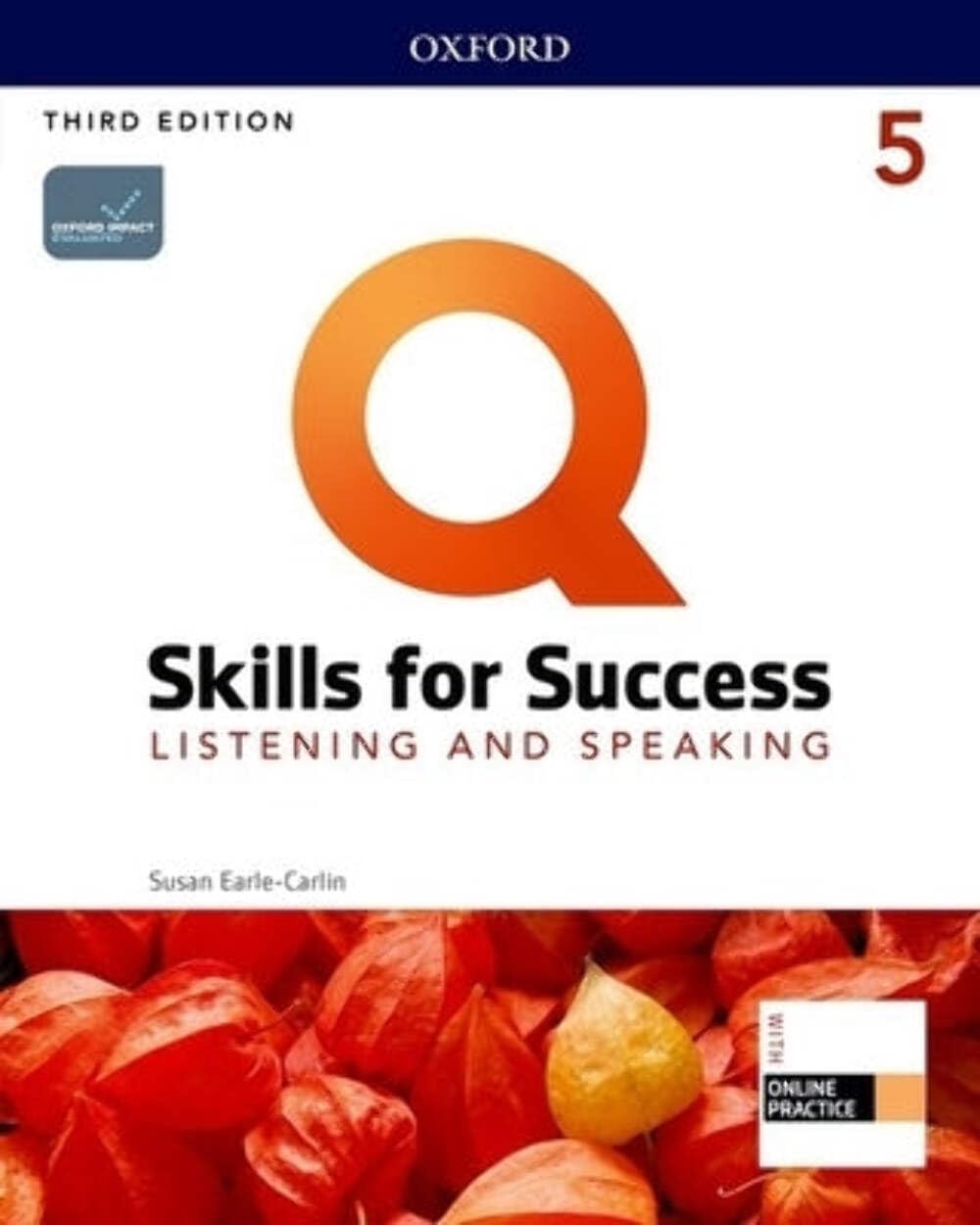Q Skills for Success Listening & Speaking, 5th Level 3rd Edition Student book and IQ Online Access,Used