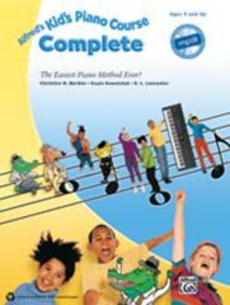 Alfred's Kid's Piano Course Complete: The Easiest Piano Method Ever!, Book & CD,Used