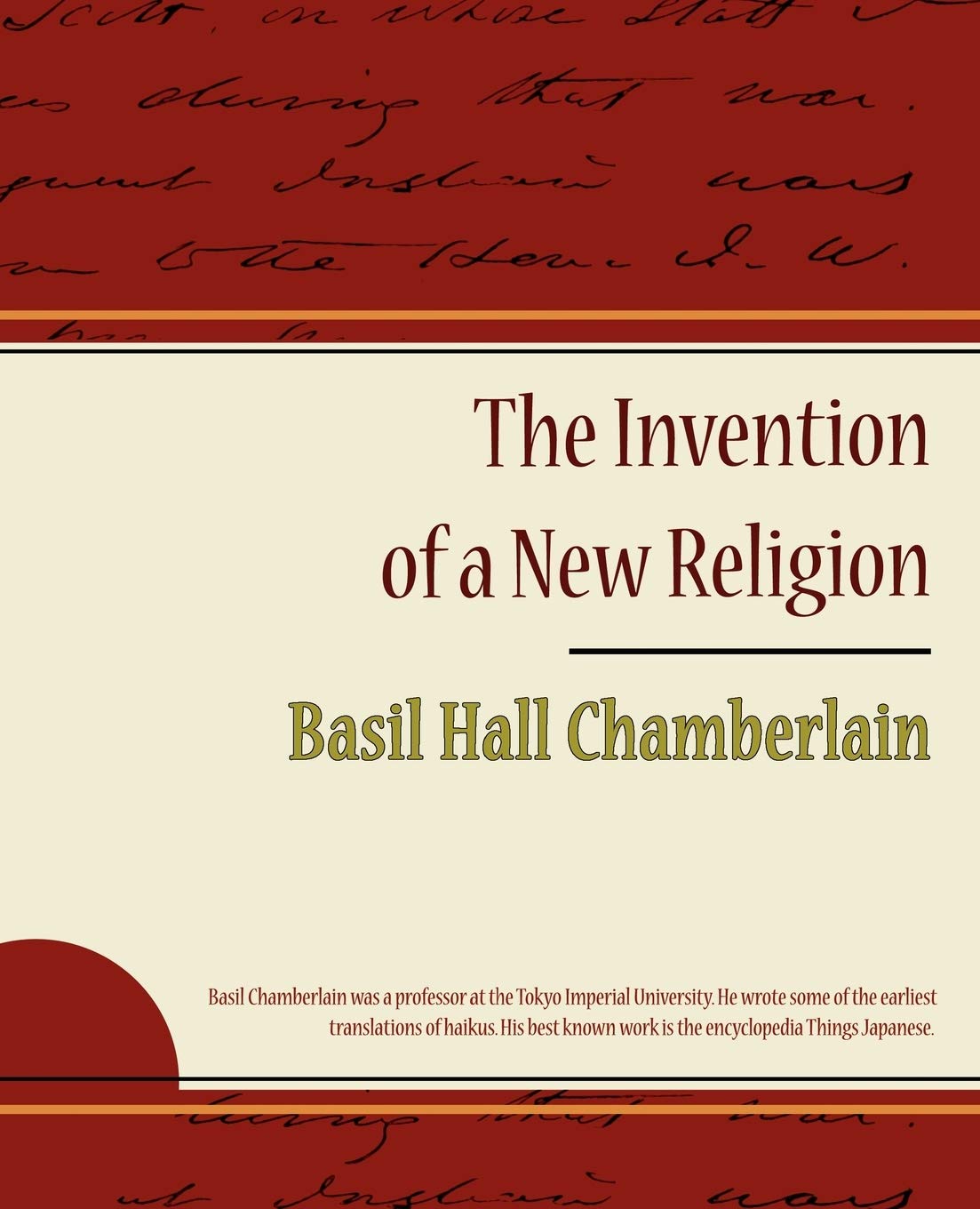The Invention of a New Religion,Used