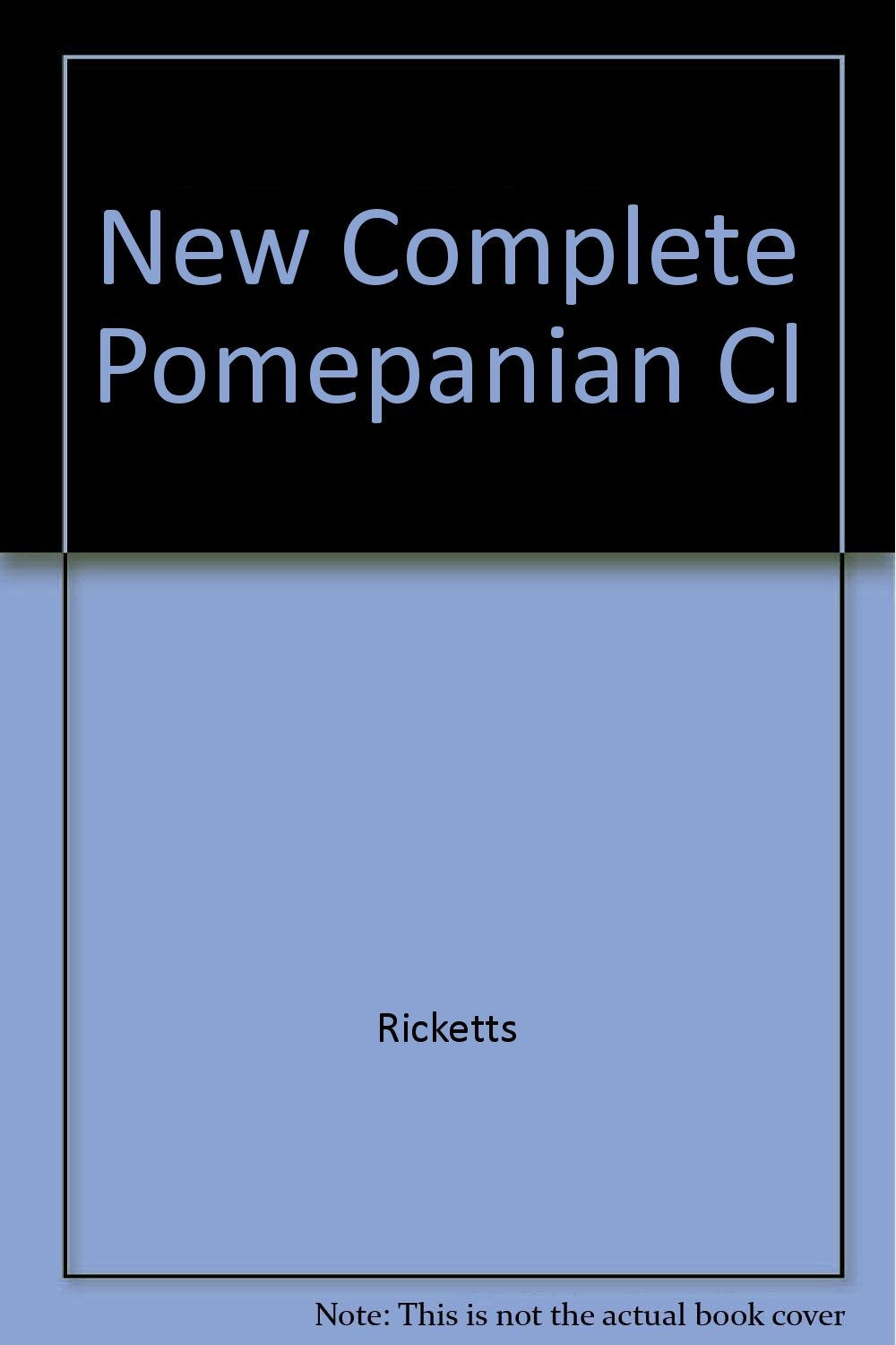 The Complete Pomeranian,Used